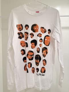 Supreme Faces L/S Tee White シュプリーム長袖Tシャツのサムネイル