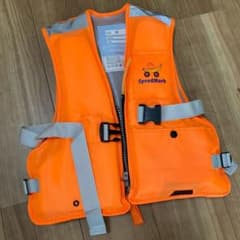 SpeedMark オレンジライフジャケット キッズM（95-120cm） - メルカリ