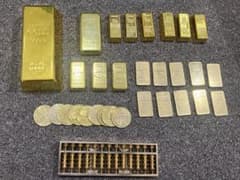 イミテーション　ゴールド　バー　インゴット　ビットコイン　セット　レプリカのサムネイル