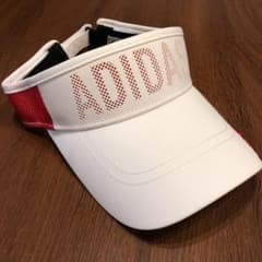 ＊ 最終価格 adidas サンバイザー ゴルフ ＊のサムネイル
