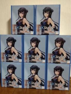 【新品未開封】青ブタ 桜島麻衣 XStellar チャイナ服 フィギュア 8点