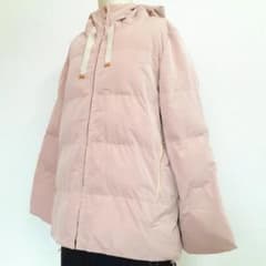 新品未使用タグ付△ラトータリテ ダウンジャケット ピンク 38(M相当 