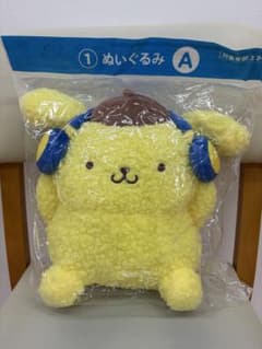 1番くじ　ポムポムプリン 30周年 ぬいぐるみ A賞のサムネイル