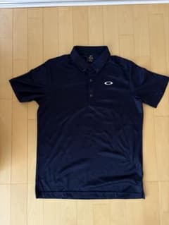 OAKLEY ポロシャツ ネイビー JPN Lサイズのサムネイル