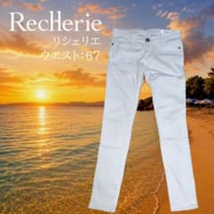 RecHerie（リシェリエ）　白　デニム　レディース　スキニー　67のサムネイル