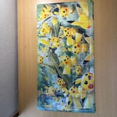 ポケモンカードゲーム ラバープレイマット ピカチュウの森