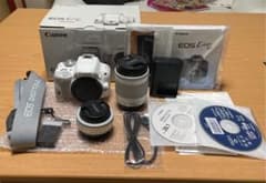 Canon EOS KISS X7 Wレンズキット 2 WHITEのサムネイル