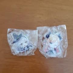 ホロライブ アクリルキーホルダー 癒月ちょこ 紫咲シオン ガチャポンのサムネイル