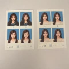 田仲埜愛 seju証明写真第2弾 ノーマル、平成昭和2枚セットのサムネイル
