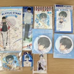 Free! 七瀬遙 アクリルスタンド 缶バッジ グッズセット - メルカリ