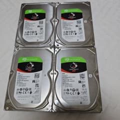 Seagate IronWolf Pro 4TB NAS HDD 4台セットのサムネイル