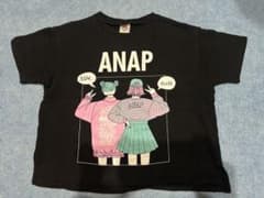 ☆ANAP kids☆Tシャツ　サイズ110☆黒のサムネイル