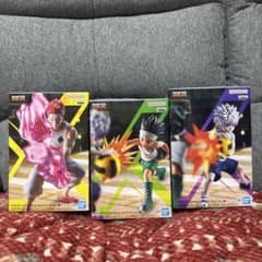 未開封】HUNTER x HUNTER フィギュア G.I.編3体セット - メルカリ