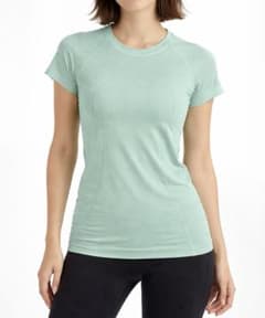 Lululemon Mint Green Fitness and Yoga T-Shirt, Size 6