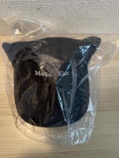 Matin Kim ロゴ ベースボールキャップ ブラック