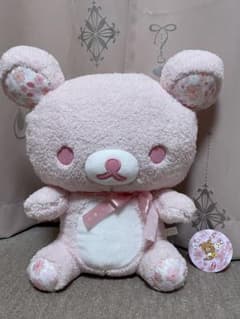 리락쿠마 벚꽃 리락쿠마 벚꽃 무늬 인형 XL 프리미엄 선엑스