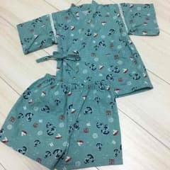 ひまわり様専用 男の子 甚平 80センチのサムネイル