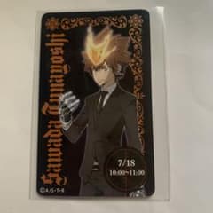 リボTコレクションvol.1握手会チケット沢田綱吉超ツナREBORNカード