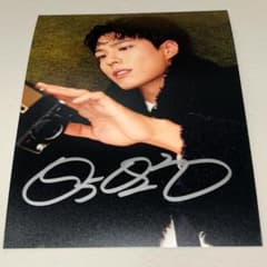 パク・ボゴム 直筆サイン 2Lサイズ スチール写真 - メルカリ
