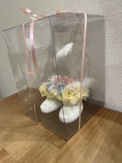 ベビーシューズ型プリザーブドフラワーのサムネイル