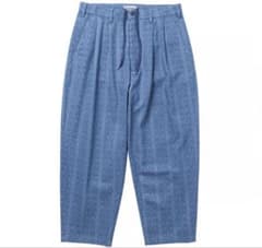 Evisen Skateboards 総柄 デニムパンツ ワイドパンツ