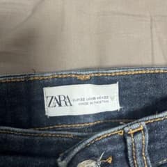 ZARA スキニーデニムパンツ ダークブルー