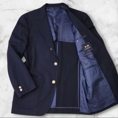 【美品/L】VAN JACKET 紺ブレ 金ボタン ストライプ 段返り3B 美品/L】VAN JACKET 紺ブレ 金ボタン ストライプ 段返り3B