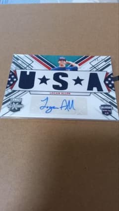 2019 Panini mlb Logan Allen /99