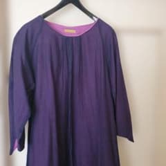 最終お値下げヨーガンレール シルクコットンワンピース - メルカリ