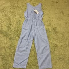 UNIQLO キッズ デニム風サロペット160cmのサムネイル