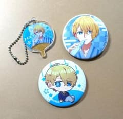 推しの子 星野アクア 缶バッジ アクリルキーホルダー 3点セット - メルカリ