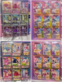 アイカツカード まとめ売り212枚 専用バインダー付！レアカード多数【値下げ可】のサムネイル