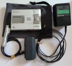 SONY MD WALKMAN MZ-R50 ポータブルMDレコーダー 本体 - メルカリ