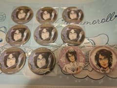 Attack Titan　Pop-up White Outfit Can Badge Hange 10-Piece Set