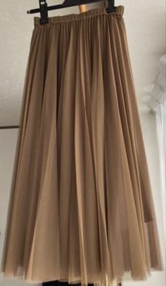 【うちのタマ様専用】COMME CA リバーシブルプリーツスカート ブラウンのサムネイル