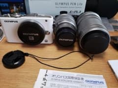 OLYMPUS E−PL3 E-PL3 ダブルズームキット WHITEのサムネイル