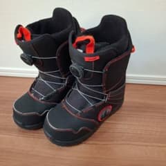 Burton ZIPLINE BOA 子ども用スノーボードブーツ 25cm - メルカリ