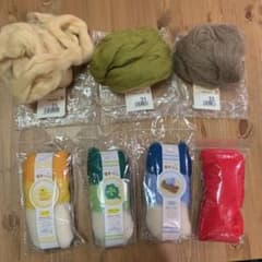 羊毛フェルト材料セットのサムネイル