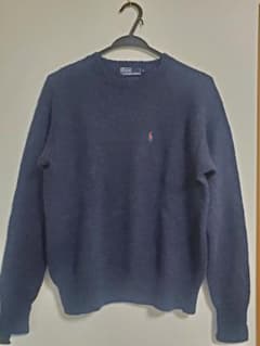Polo by Ralph Lauren 長袖 ニット ネイビーのサムネイル