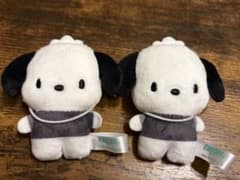 新品未使用ポチャッコ サンリオキャラクターズ モノクロミニミニたっち2つセット