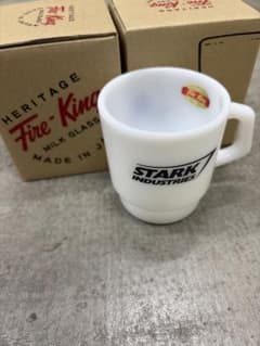 Fire-King マグカップ2025コミコン×STARK INDUSTRIES - メルカリ