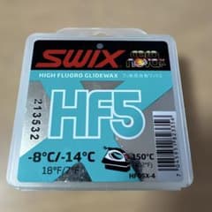 SWIX HF5 高フッ素グライドワックス 40g 一部使用品 - メルカリ