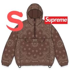 Supreme Reflective Bandana Anorak Brown - メルカリ