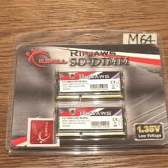 PCメモリ8G  RipjawsSeries F3-1866C10D-8GRSLのサムネイル