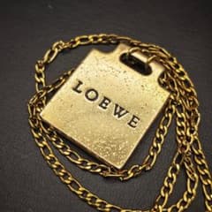LOEWE スクエアプレート ネックレス ロエベ Y2K 57 - メルカリ