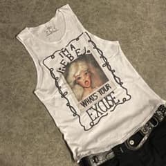 トップス 00s archive japanese label tank top y2k 00s【N°21】grunge tank top/y2k/archive/お兄系 - メルカリ