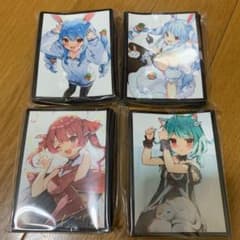 <ホロライブ>兎田ぺこら・宝鐘マリン・潤羽るしあ スリーブのサムネイル