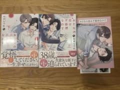 おとなの恋は不器用なので　上下巻セット　アニメイト特典付き　4Pリーフレット付きのサムネイル