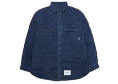 wtaps Wcpo 01 / LS / Cotton Denim Indigo - メルカリ