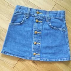 Lee ガールズ　デニムミニスカート☆のサムネイル